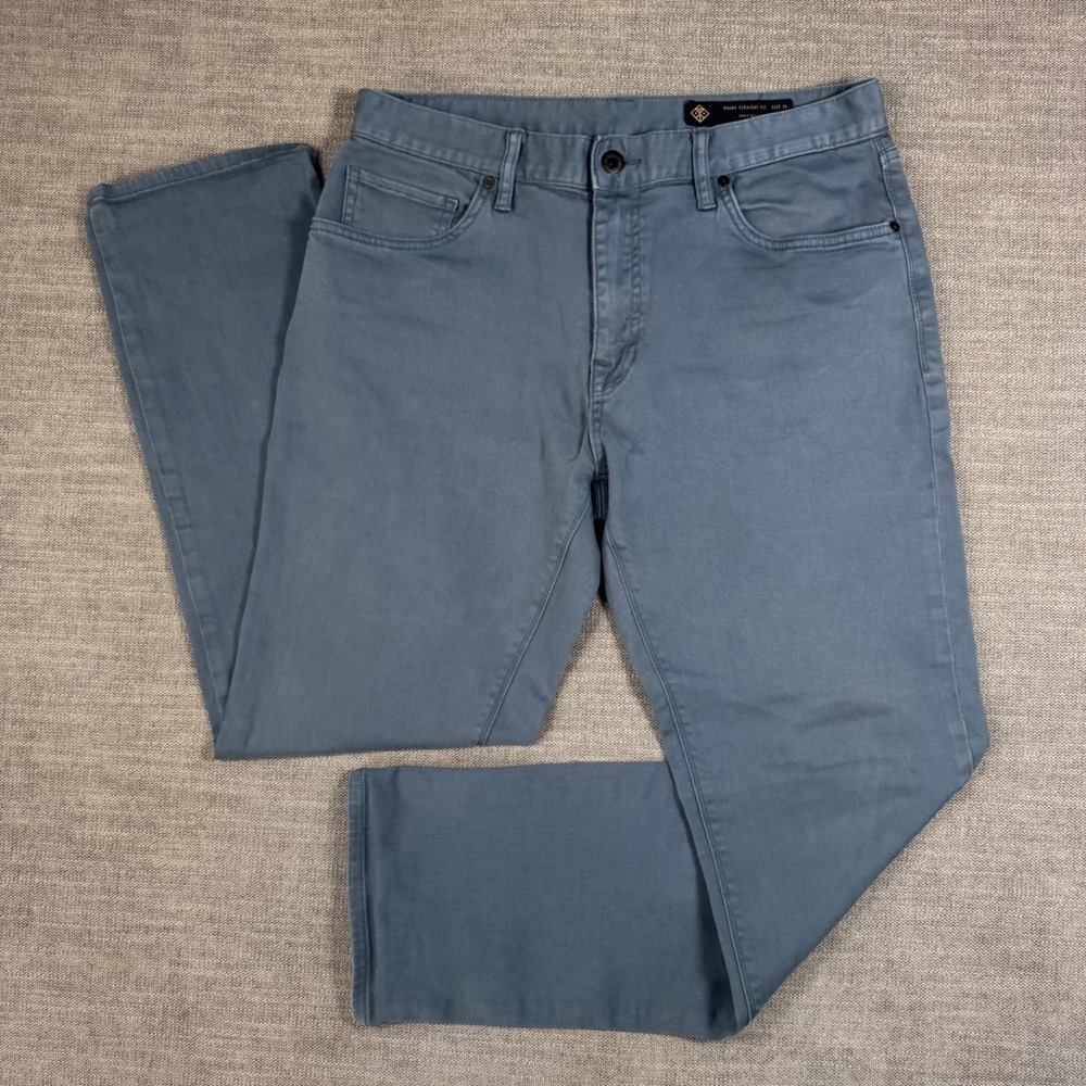 Roark Hwy 128 Denim Jeans Mens 34x31 Blue Straight Fit Stretch Travel Outdoor